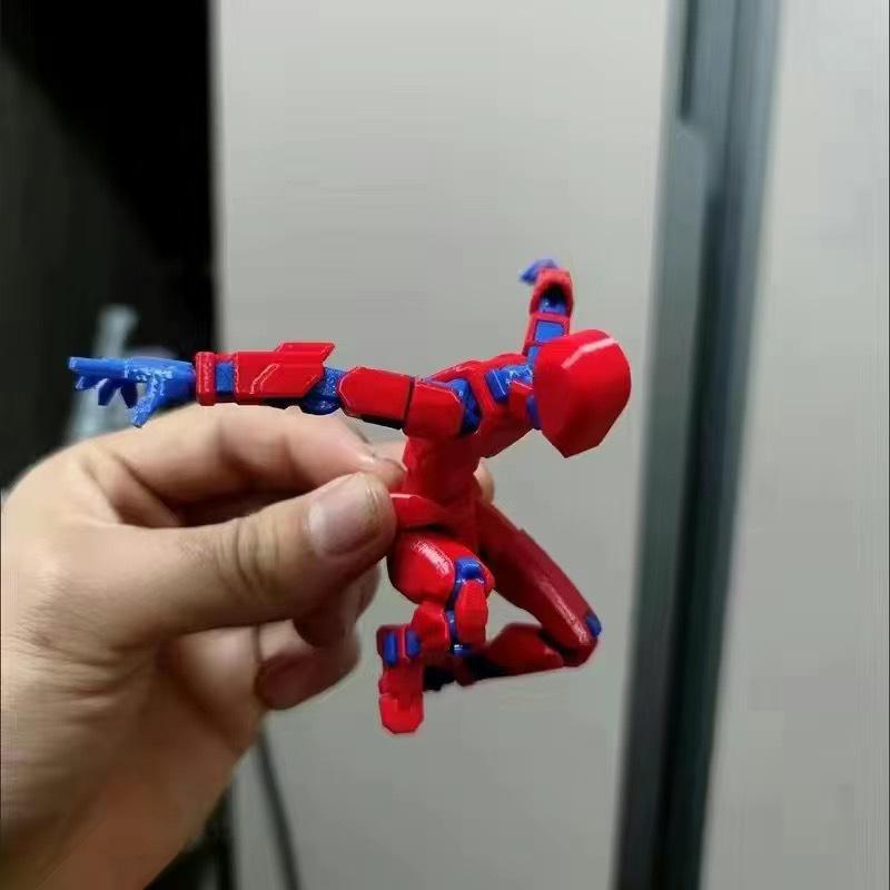 Multi-Jointed Movable Shapeshift Robot 2.0 3D Printed Mannequin Dummy 13 Action Figures Toys Kids Adults Parent-children Game