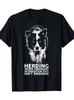 Border Collie Funny Herding Breed T Shirt T-Shirt --220g
