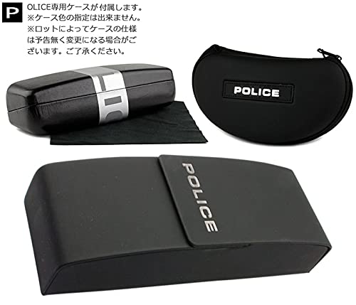 POLICE Vplq51j Frame Only Po Half-rim Square Titanium Mens Glasses 5318