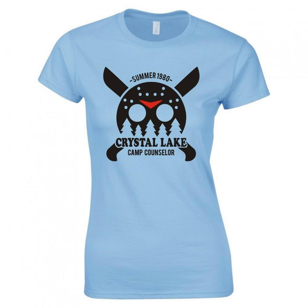 Inspired By Friday The 13th Camp Counselor Skinny Fit TShirt S