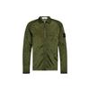 Ss22 Metallic Nylon Shirt Jacket Autumn Men Jacket Military-Green 761512321-V0058