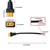 XT60 Extension Cable XT60 Female Connectors for Remote Battery Portable Power Station Solar Panel for Remote Aircraft