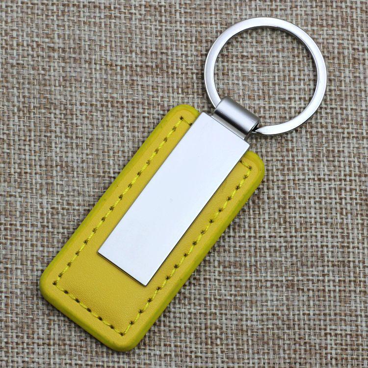 Sofort verfügbar Echte Leder Auto Schlüsselanhänger und Metall Schlüsselanhänger Anhänger - Ideal für Werbeaktionen und Geschenke