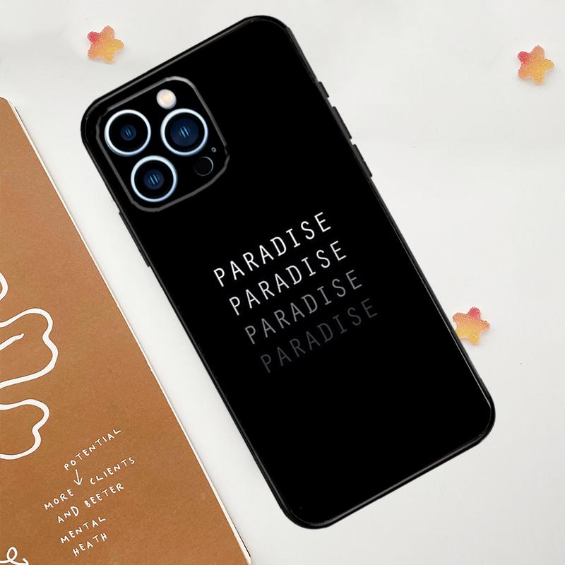 

Simple Minamilst Black Quote Phone Case For iPhone 17 Pro Max 14 13 12 11 15 16 Pro Max mini 15 Plus 16e 17 Air Funda iPhone 14 Pro