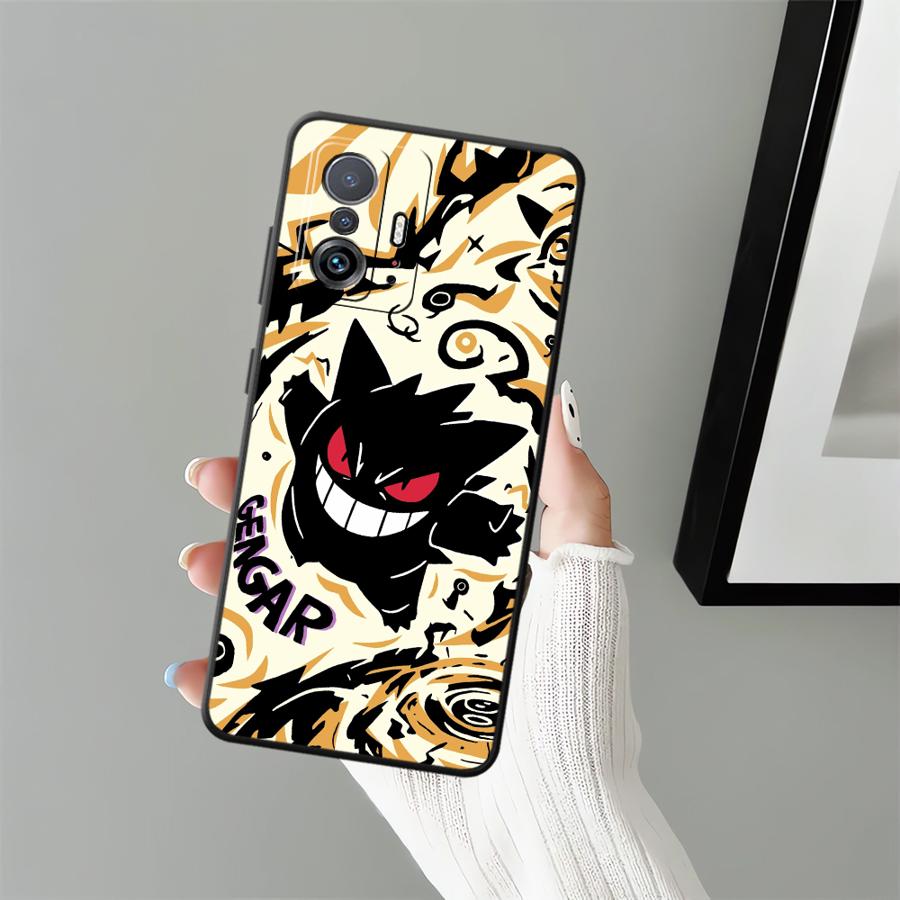 Case for Xiaomi Mi 15 Pro 12 10T 12X 14 12T Pro 11 13 Lite 11T Funda Phone Cover Cool Gengar Pokemon