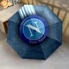 1 PC Automatic Folding Umbrella - SSC Napoli Custom Name Pattern, Portable & Foldable Design with 8 Ribs, Christmas Birthday Gifts