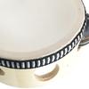 Wooden Handheld Tambourine Educational Portable Clear Sound Percussion Tambourine Drum for Performance 8in
