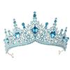 Shining Crystal Crystal Crown Headband Polished Finish Bridal Crown Tiara  Birthday Gift