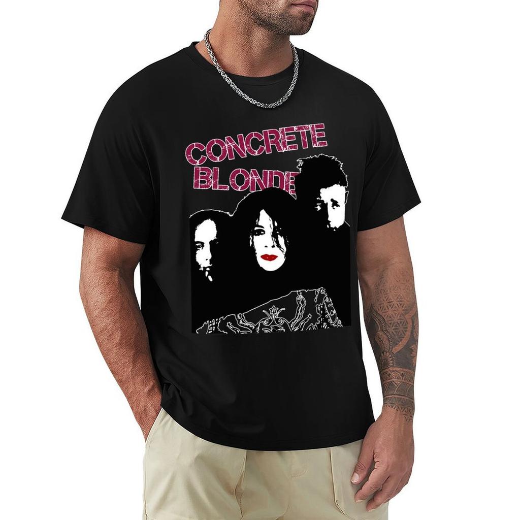 Concrete Blonde T-Shirt Oversized Oversizeds T-shirt Men