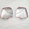Yifei 2PCS Car Rearview Accessories Chrome Plated Door Mirror Cover Trim For Toyota HIACE Commuter 2008 2012 2014 2015 2016 2017