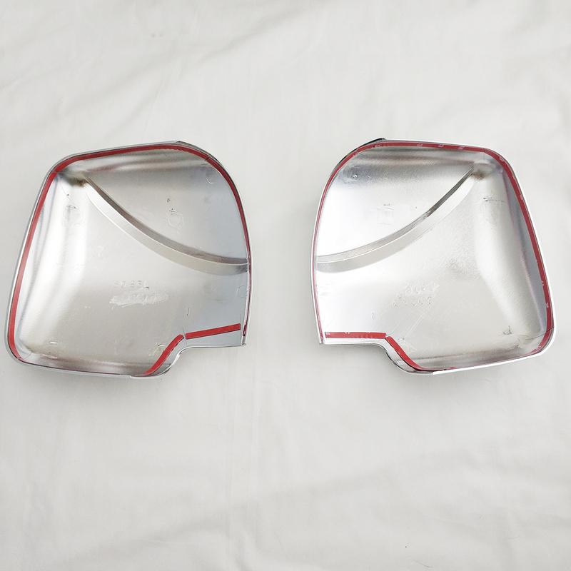 Yifei 2PCS Car Rearview Accessories Chrome Plated Door Mirror Cover Trim For Toyota HIACE Commuter 2008 2012 2014 2015 2016 2017
