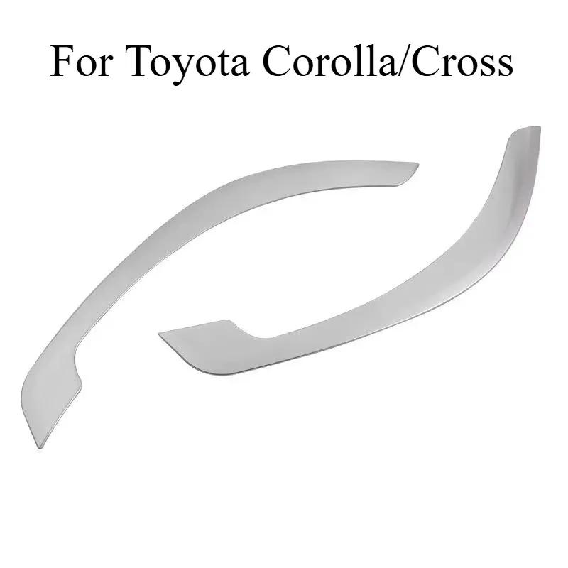 Για Toyota Corolla/Cross Διακοσμητικό Φρυδι Τροποποιημένο Ειδικό Ανοξείδωτο Ατσάλι Αντοχή σε Πρόσκρουση Πόρτας Σώματος Αξεσουάρ Αυτοκινήτων