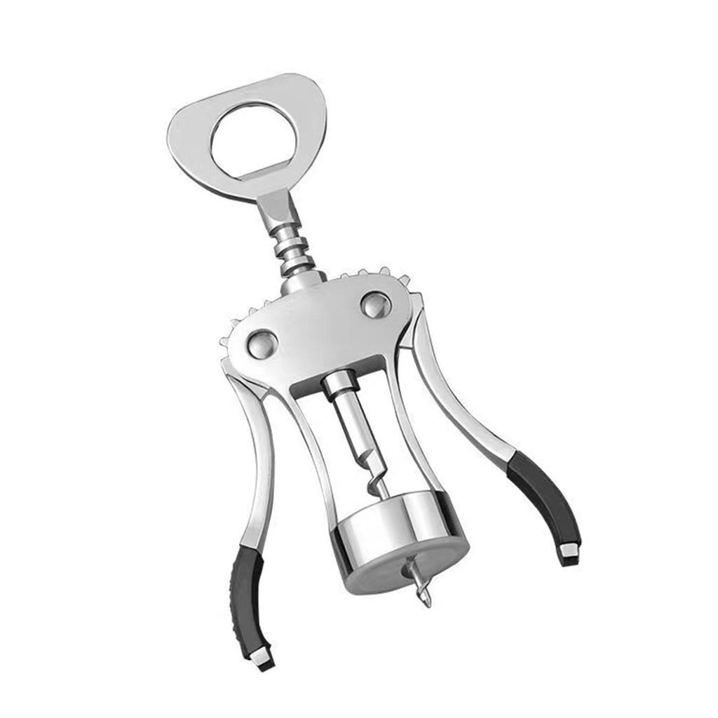Durable Bottle Opener Reliable Alloy Wing Corkscrew Wine Bottle Opener Multifunctional Bottle Opener Restaurant Bar Tool