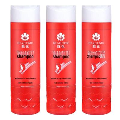 Bee Flower Black Tea Shampoo - Oil Control & Anti-Dandruff (3x450ml)