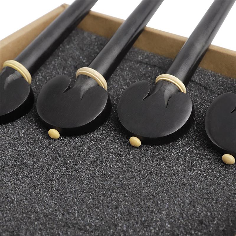 1 Set Cello String Shaft Knob Shaft Handle Instrument Accessories Hand Tuning Pegs Wood Tuning