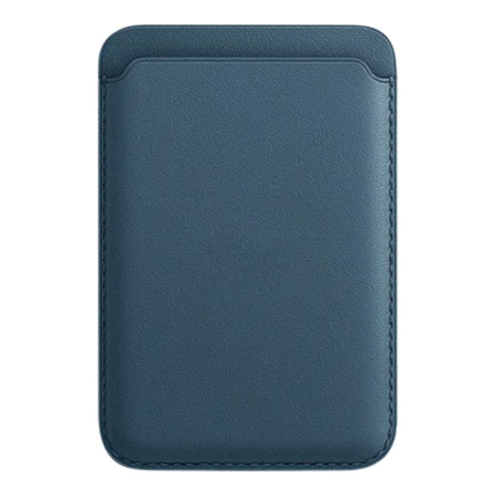 Elegante Tarjetero Antigolpes Magsafe Para 14 13 Y 15 Pro En Rojo Cereza