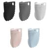 Solid Color Ice Silk Mask Summer Face Scarves Neck Wrap Cover Breathable Sunscreen Mask  Cycling