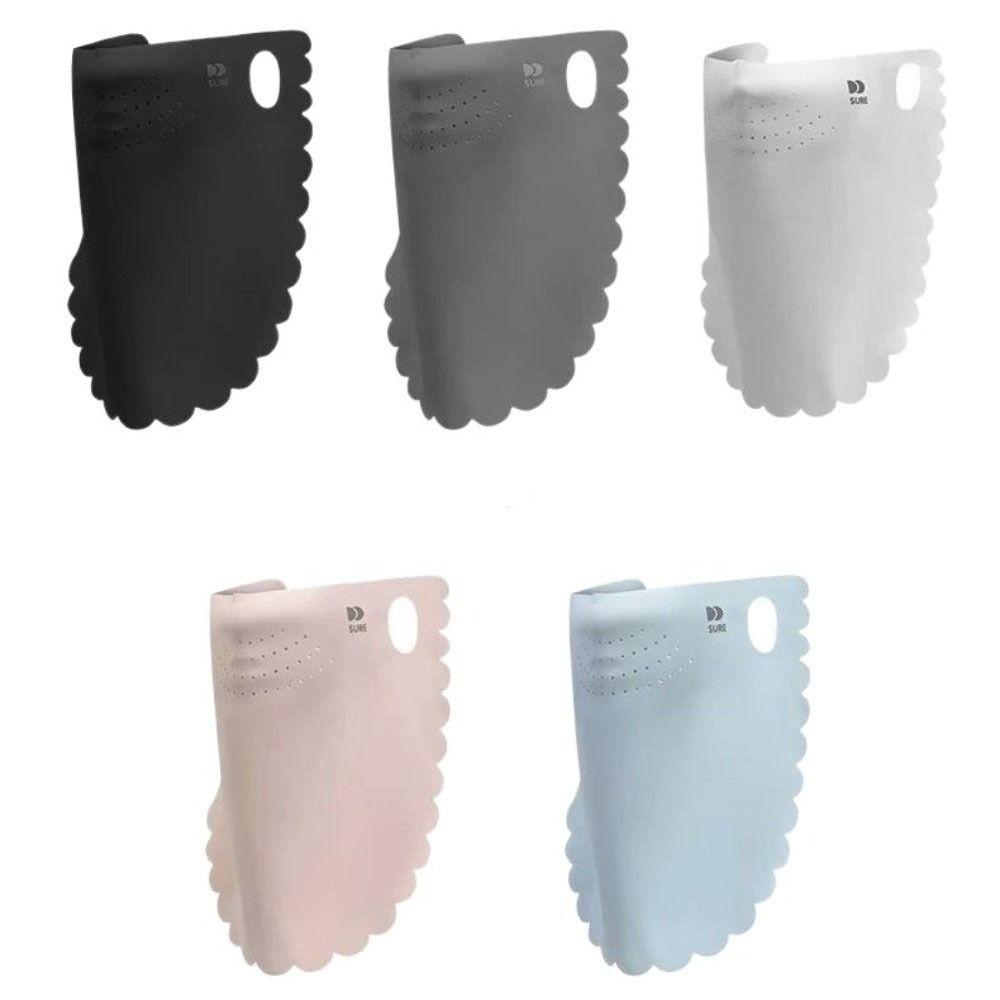 Solid Color Ice Silk Mask Summer Face Scarves Neck Wrap Cover Breathable Sunscreen Mask  Cycling