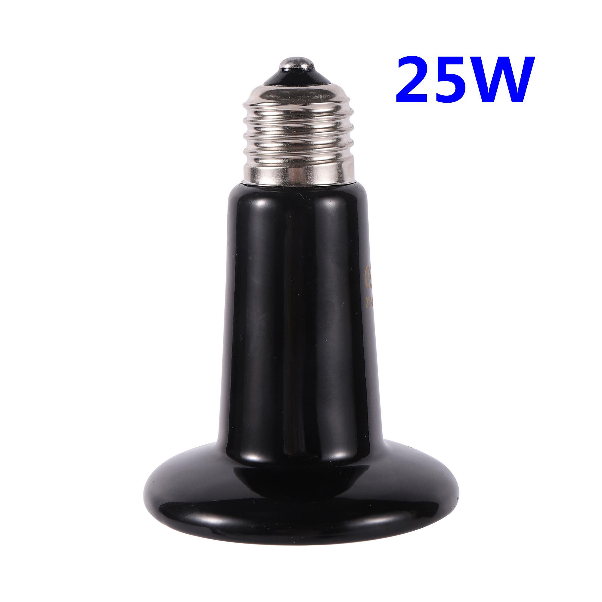 

Домашнее животное Рептилия Дальний инфракрасный Керамическая нагревательная лампа 110В/220В Излучатель тепла Лампочка 25Вт 50Вт 75Вт 100Вт 150Вт 200Вт Обогрев для вылупления животных