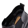 Men's Genuine Leather Chelsea Boots - Velvet Lined, Breathable, Trendy Mid-Top Martin Style