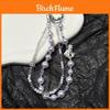 Classic Unicorn Pvc Phone Strap With Pearl Crystal Design For Unisex Use