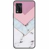 For ZTE Libero 5G II Case Marble Soft Silicone Protective Back Covers for ZTE Libero 5G III A202ZT 2022 5GIII Flower Coque TPU