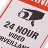 PVC Video Surveillance 24 Hour Monitor Camera Decals Warning Signs Stickers Warning Sticker