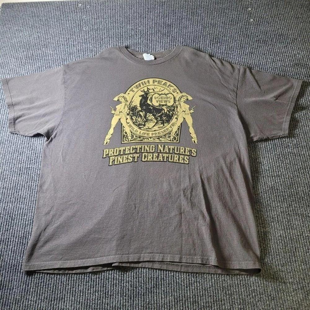 

Twin Peaks Scenic View Restaurant Brewery Charcoal T shirt vtg S5XL Unisex T-Shirt S