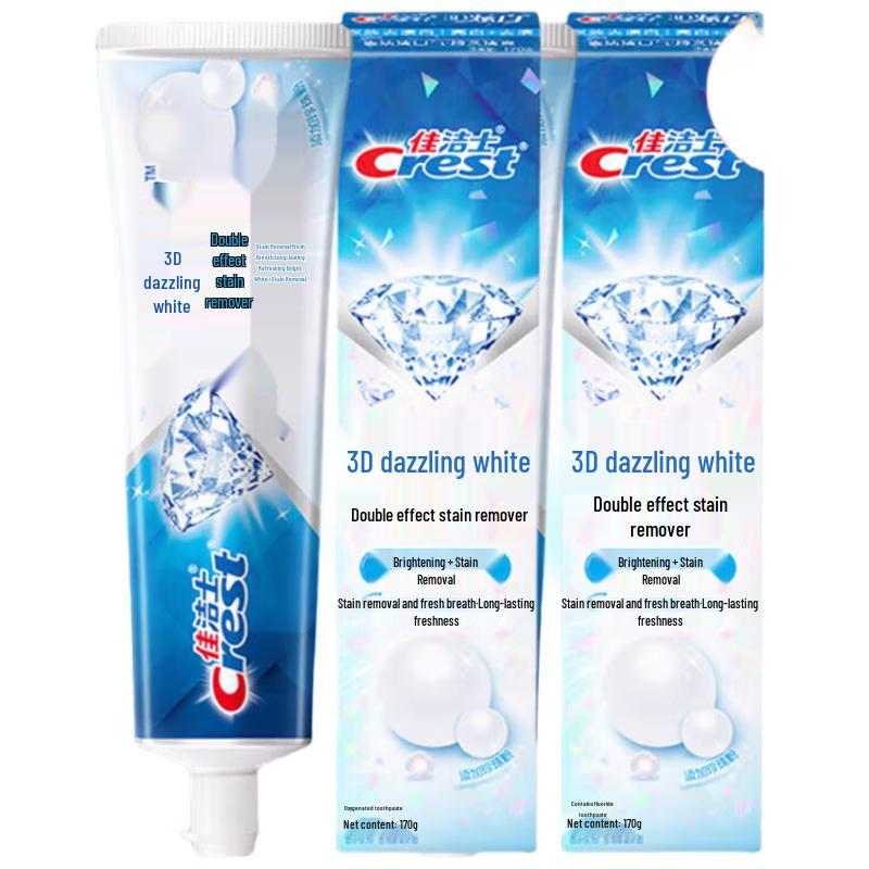 Crest 3D White Dual Action Whitening Toothpaste