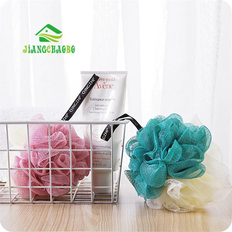 1 ks Velké kuličky do koupele Rich Bubbles Body Flower Houba do koupele Sprchový kartáč Tělové kuličky