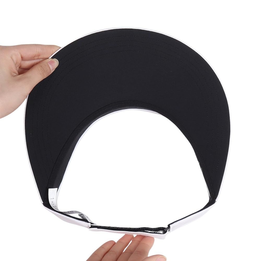 Adidas Golf Wide Brim Visor Golf White Cap, Women's,