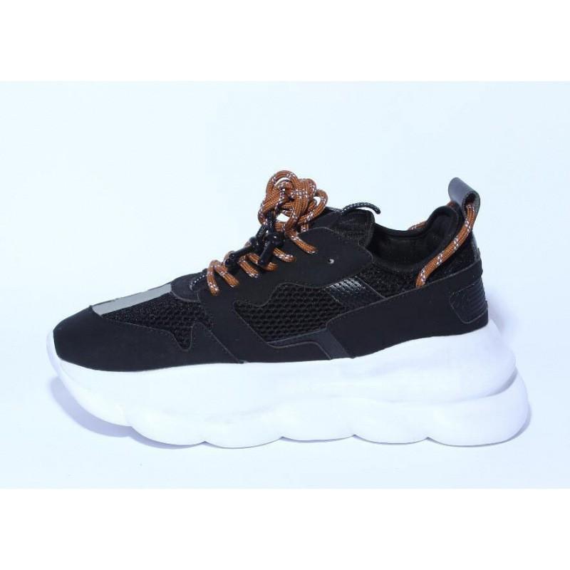 Z Chain Chunky Sneakers Men Women Lightweight Breathable Casual Running Shoes With Thick Sole Height Increase