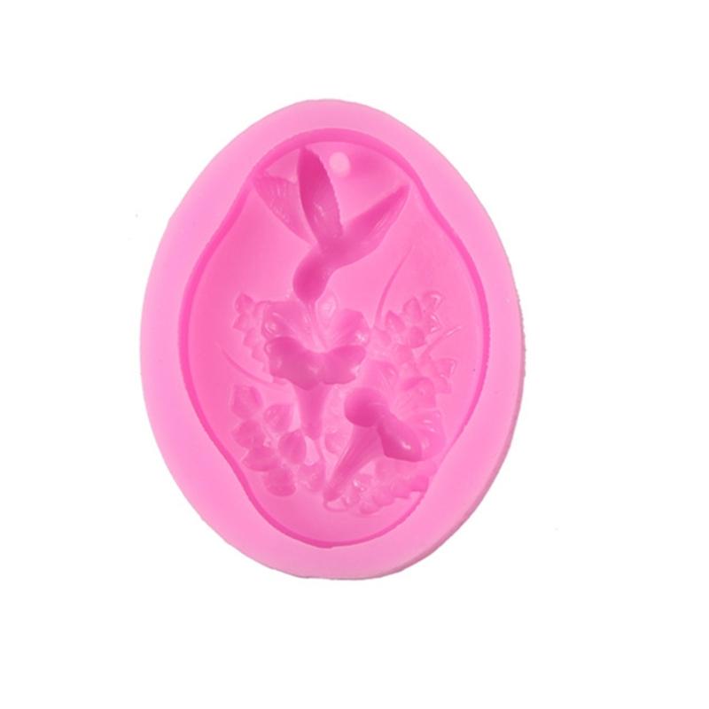 Hummingbird Keychain Molds Epoxy Mould Craft Pendant Resin Mold Jewelry Making 1