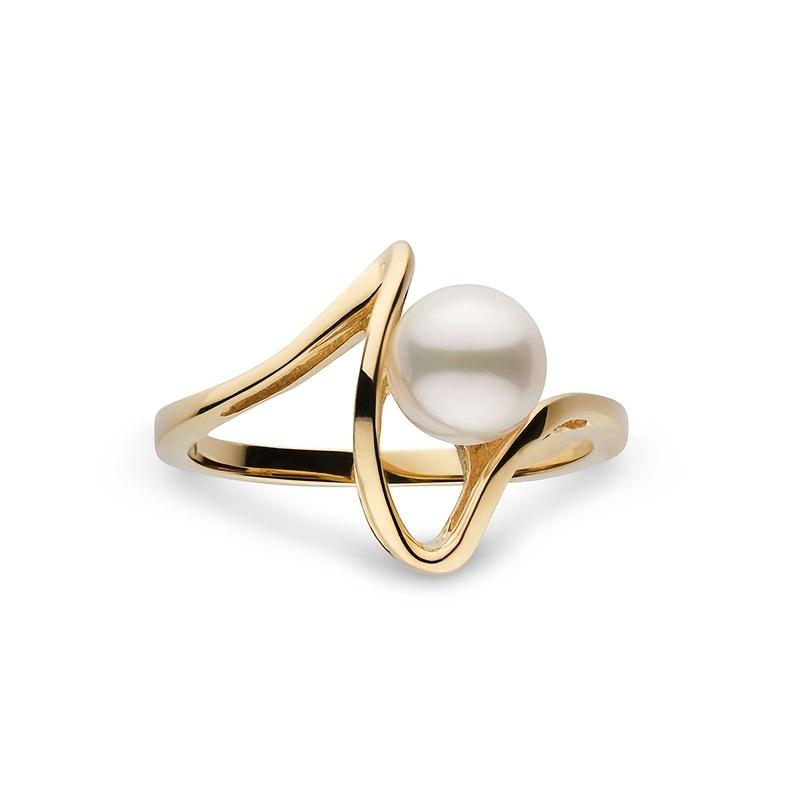 Elegant Irregular Open Ring for Women, French Minimalist Design with Faux Pearl Inlay, a Perfect Choice for Daily Wear and Gift Giving, Versatile