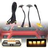 Four-Piece Vehicle Grille Light Kit, 12V LED Modules with One-to-Four Wiring Harness for Pickup Lighting Projects