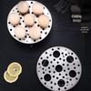Multifunctional Stainless Steel Egg Steaming Rack with High-Leg Pot and Small Tray