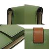 Used 12695 Vertical Wallet Small C660S86X01 6465 7942 Current Green Tan Brown Anagram Rosemary Unisex from Japan