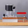 1Pc Wood Router Slotting Locator Tool with Limit, 2 in 1 Slotted Base & Fastening Bracket Handheld Edge Trimmer Milling Cutting