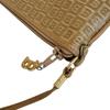 BALLY Pochette Vintage All-over Pattern PVC Shoulder Bag Brown PVC Used