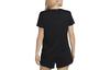 Nike Dri-FIT One Women'ss Logo Crewneck T-Shirt Black DX1026-010