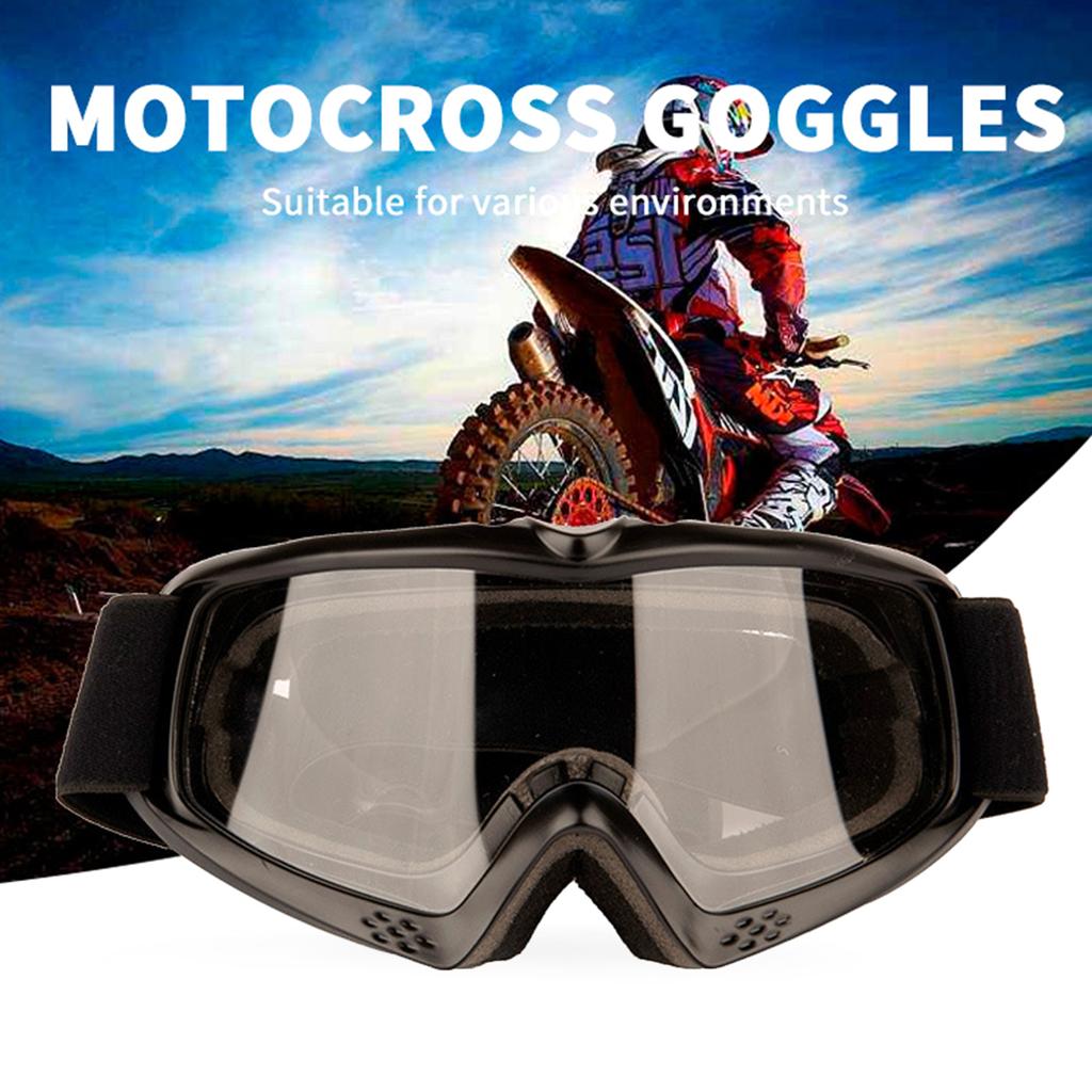 Occhiali da sole per moto Occhiali protettivi Motocross per Bambino Adolescente Occhiali antivento Ciclismo Sci Equitazione Occhiali