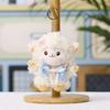 Pecora di peluche regalo per bambini con imbottitura in cotone PP per decorazioni nuziali e ciondolo per borsa
