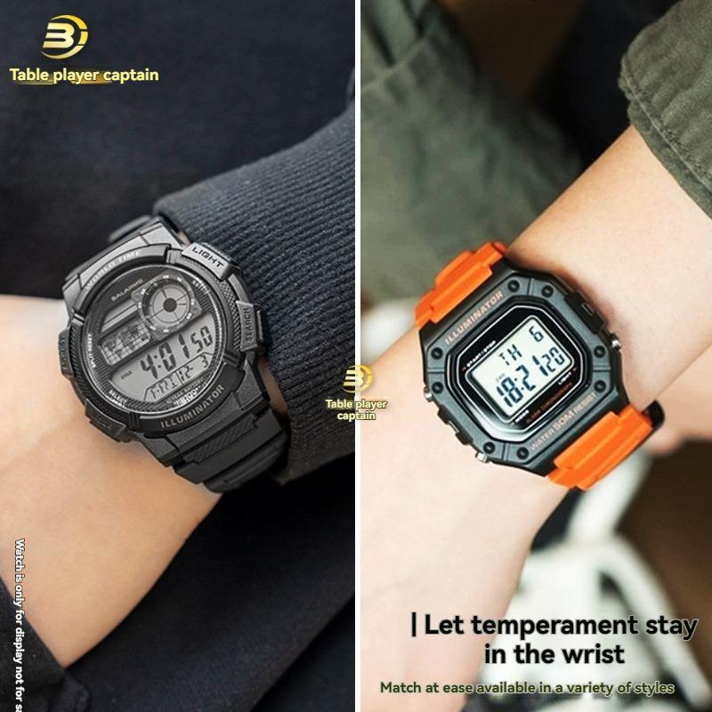 Für Casio Kleine Quadratische Uhr AE-1000W/AE-1200WH WSC-1250H/WS-1200H Serie Harz Silikon Uhrenarmband Sport Zubehör