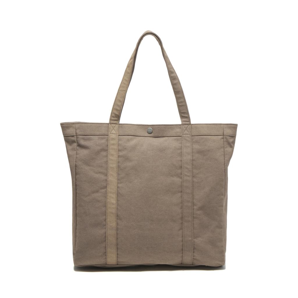 New LiNing Cotton Tote Bag, Shopping Bag, Handbag, Shoulder Bag Unisex Mushroom Umber ABDU063-1