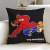 Popular Brand Toy Machine Cushion Cover Soft & Easy-Wash Pillow Case – Versatile For Couch, Bed, Travel And Office