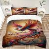 3pcs Mythical-Bird Duvet Cover Set - Includes 1 Duvet Cover and 2 Pillowcases, No Quilt Core, All-Season Home Decor yy251111083