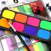 Multicolor Water-Soluble Face and Body Paint Set for Kids' Opera and Face Painting