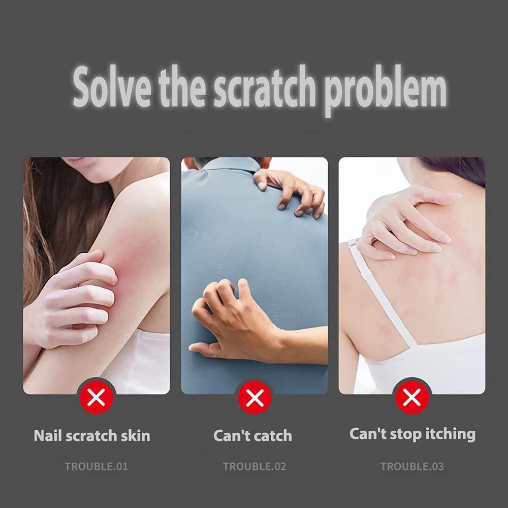 Skeleton Hand Back Scratcher Telescopic Stainless Steel Back Massager Body Scratcher Tool