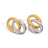 Yori Fashion Stainless Steel Statement Earrings Women Daily Wear Jewelry Pendientes De Acero Inoxidable 2025 NEW
