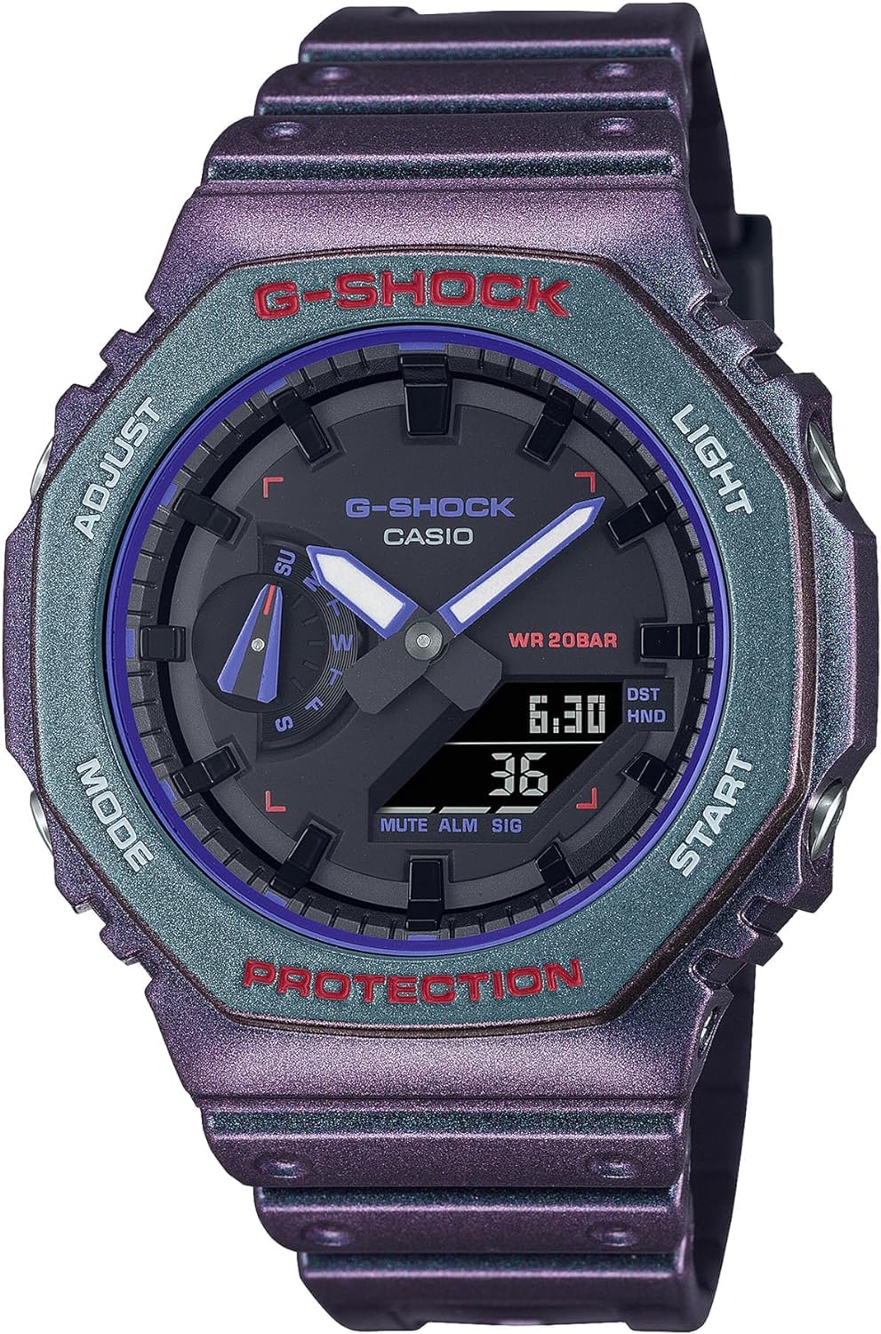 

Часы CASIO Limited Model Purple G-SHOCK [Casio] G-Shock Ana-Digi мужские GA-2100AH-6AJF